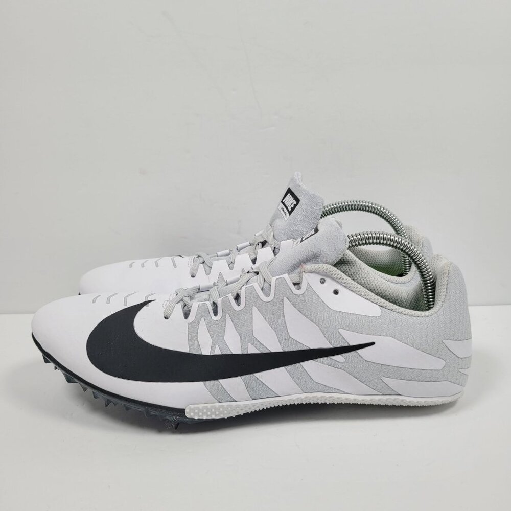 Nike Zoom Rival S9 Men's White Track Field Spikes Shoes 907564-100 US Size 10.5 - Picture 2 of 9